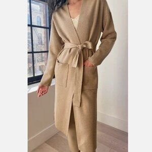 Wilfred Tan Belted Cardigan